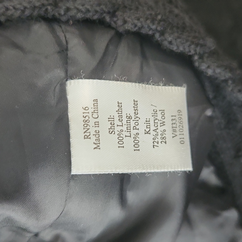 Coldwater Creek Leather Jacket - Picture 7 of 8